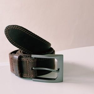Hide & Drink Authentic Brown Leather Belt